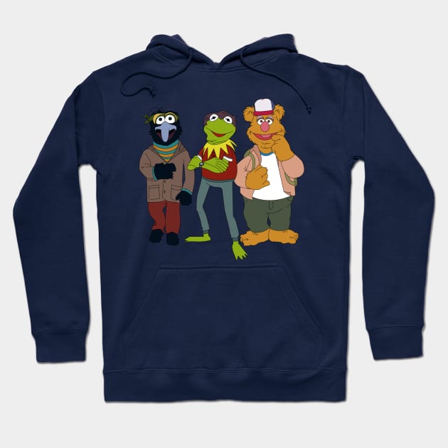 Stranger Muppets Hoodie by jkwatson5